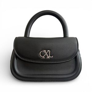 CXL by Christian Lacroix Char Crossbody and Top Handle Black Bag Purse